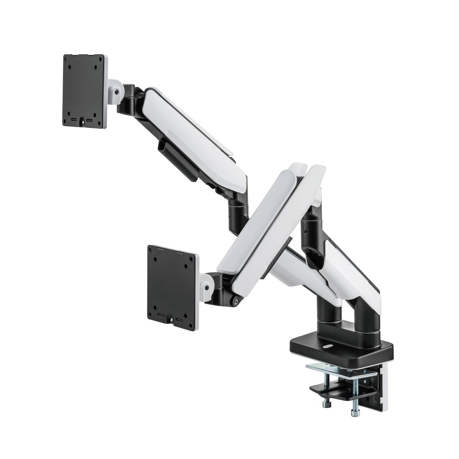 electriQ Premium Gaming Dual Monitor Arms with RGB OEM-P-GAMINGDUAL – image 3