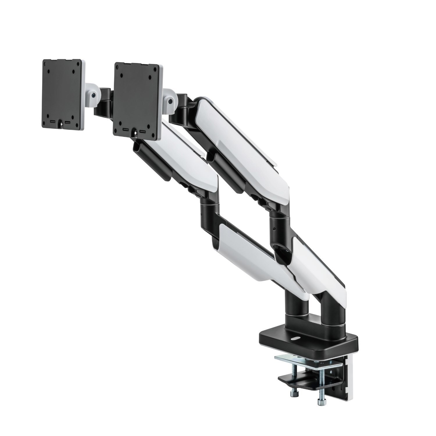 electriQ Premium Gaming Dual Monitor Arms with RGB OEM-P-GAMINGDUAL – image 4