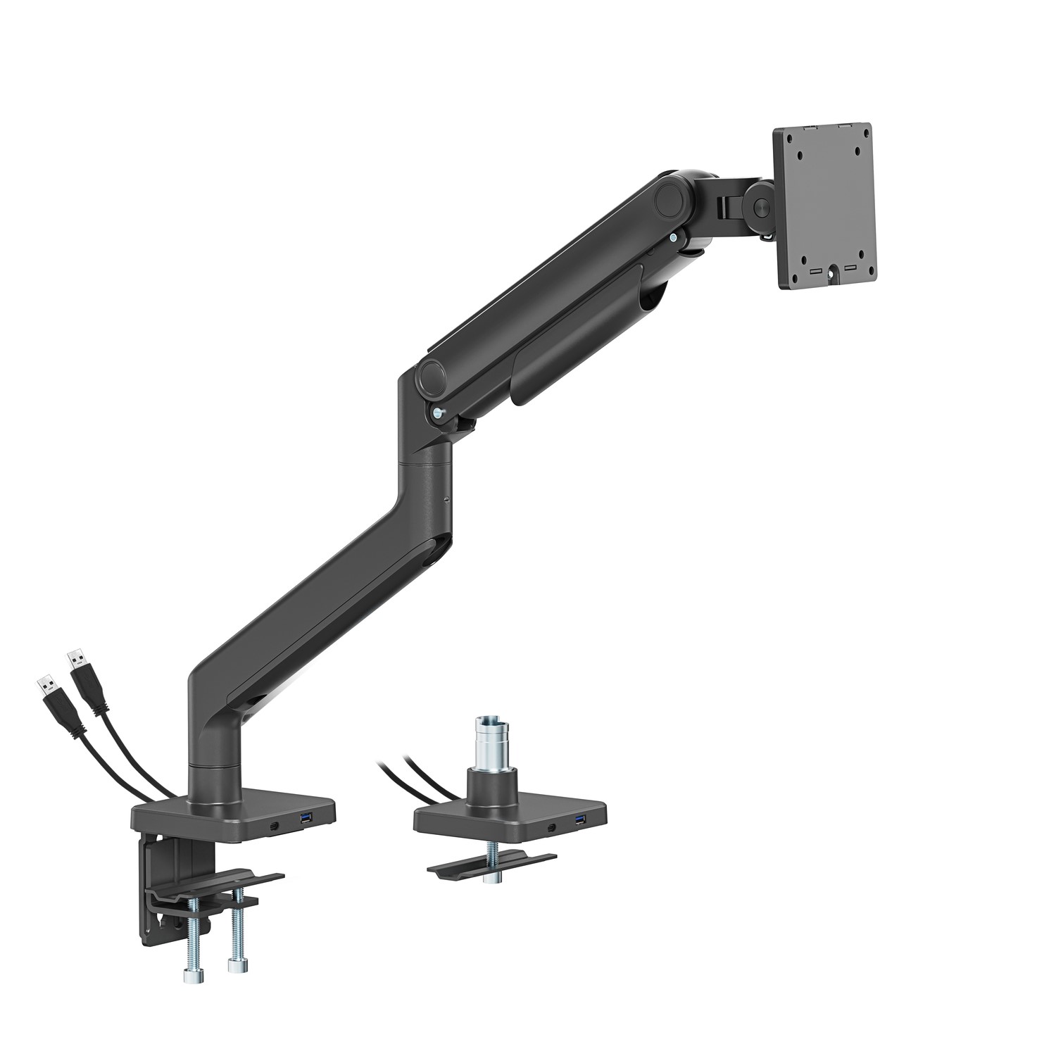 electriQ Single Premium Monitor Arm with...