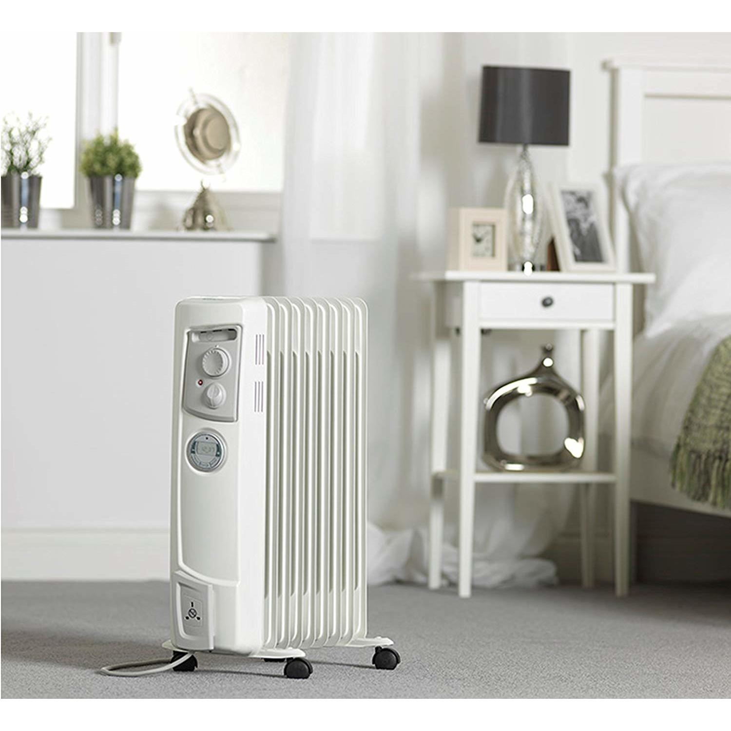 Dimplex 2kw Oil Filled Radiator with Timer OFC2000Ti | Appliances Direct