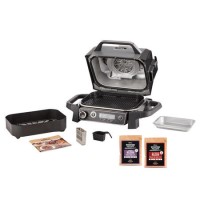Refurbished Ninja Woodfire Electric BBQ Grill & Smoker