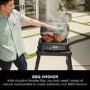 Ninja OG850UK Woodfire XL Electric BBQ Grill & Smoker - Black/Grey