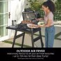 Ninja OG850UK Woodfire XL Electric BBQ Grill & Smoker - Black/Grey