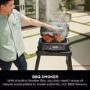 Ninja OG850UK Woodfire XL Electric BBQ Grill & Smoker - Black/Grey