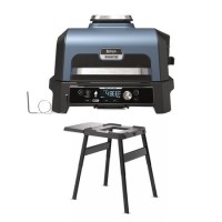 Ninja Woodfire Pro Connect XL Electric BBQ Grill & Smoker with Stand - OG901UK