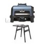 Ninja Woodfire Pro Connect XL Electric BBQ Grill & Smoker with Stand - OG901UK