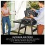 Ninja OG901UK Woodfire Pro Connect XL Electric BBQ Grill & Smoker - Black/Blue