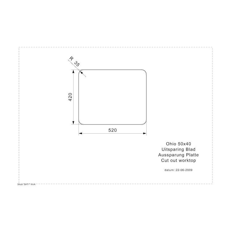 Reginox Ohio Single Bowl Stainless Steel Sand Kitchen Sink
