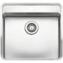 GRADE A1 - Reginox OHIO50X40TAP-WING Large 1.0 Bowl Integrated Stainless Steel Sink With Tap Deck