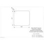 GRADE A1 - Reginox OHIO50X40TAPWINGCW Regi Color Ohio Tapwing White Stainless Steel Kitchen Sink