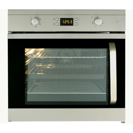 Beko OIF22301XL Side Opening Left Hand Hinge Electric Built-in Single Fan Oven - Stainless Steel
