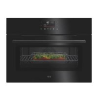 AEG 6000 Series CombiQuick Built-In Combination Microwave Oven - Black
