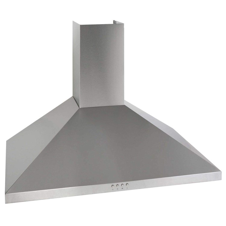 Amica OKP931Z Standard 90cm Chimney Cooker Hood Stainless Steal