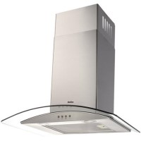 Amica OKP6321G 60cm Chimney Hood - Stainless Steel