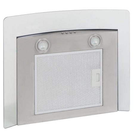 Amica OKP6321G 60cm Chimney Hood - Stainless Steel
