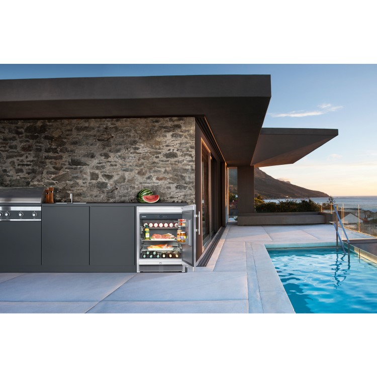 Liebherr 109 Litre Outdoor Fridge - Stainless Steel