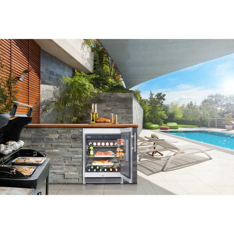 Liebherr 109 Litre Outdoor Fridge - Stainless Steel
