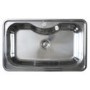 Astracast OL10XXHOMEPK Olympus Single Bowl Polished Stainless Steel Sink with Accessories