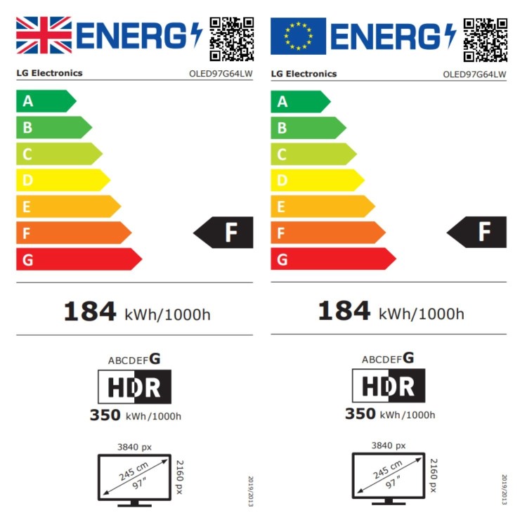 LG OLED97G64LW 97 Inch OLED evo AI G6 4K Smart TV – Dolby Vision Gallery Design & Premium Home Cinema OLED