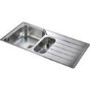 Rangemaster OL9852R Oakland 985x508 1.5 Bowl RHD Stainless Steel Sink