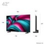 LG G5 42 inch OLED evo AI 4K HDR Smart TV