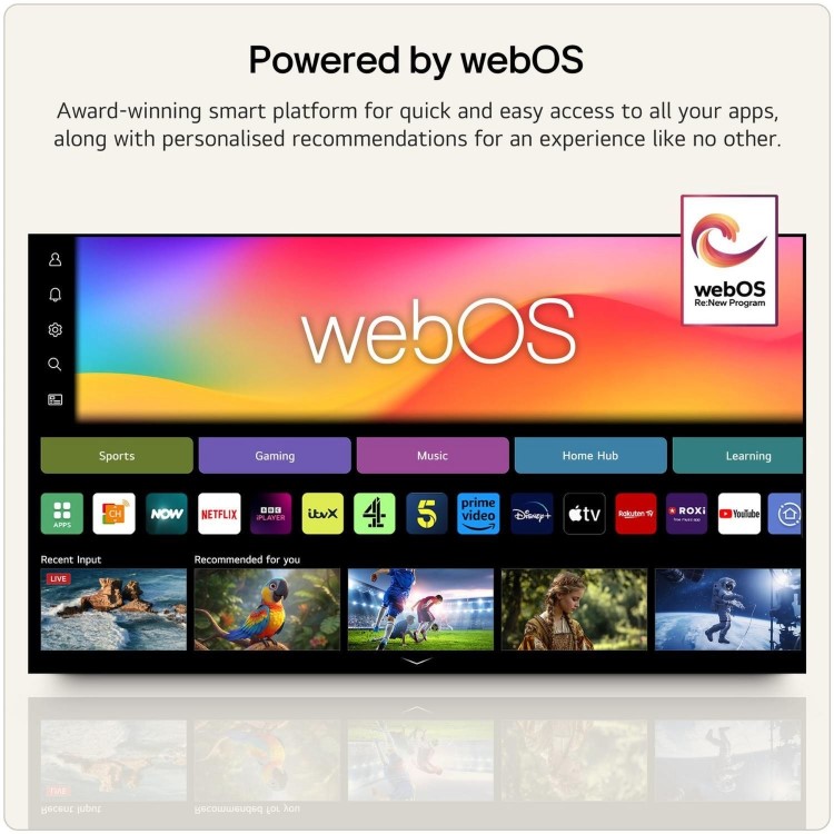 LG OLED42C66LB 42" 4K OLED evo Smart TV with Dolby Vision Dolby Atmos & webOS