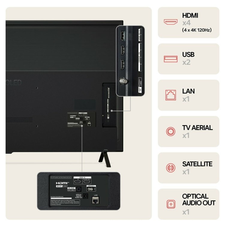 LG OLED AI B4 77 inch 4K Ultra HD Smart TV