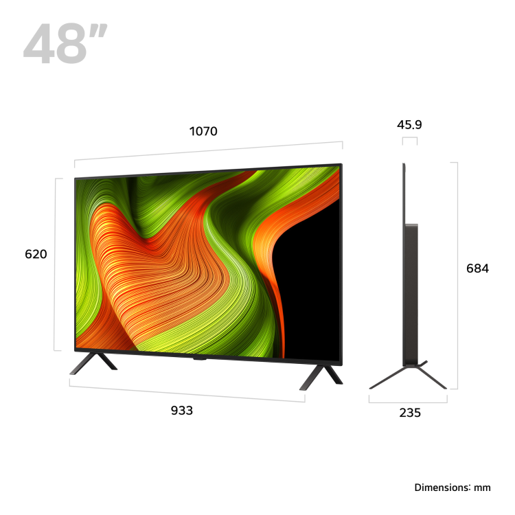 LG OLED 48 inch 4K Ultra HD Smart TV