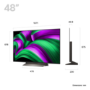 LG OLED evo 48 inch 4K Ultra HD Smart TV