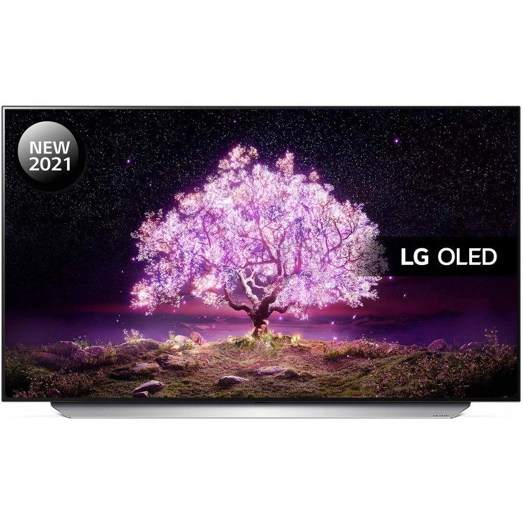 Refurbished LG C1 55" 4K Ultra HD with HDR10 Pro OLED Freeview Play Smart TV without Stand