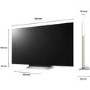 LG C2 55 Inch OLED 4K Ultra HD HDR Smart TV