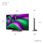 LG OLED evo 55 inch 4K Ultra HD Smart TV