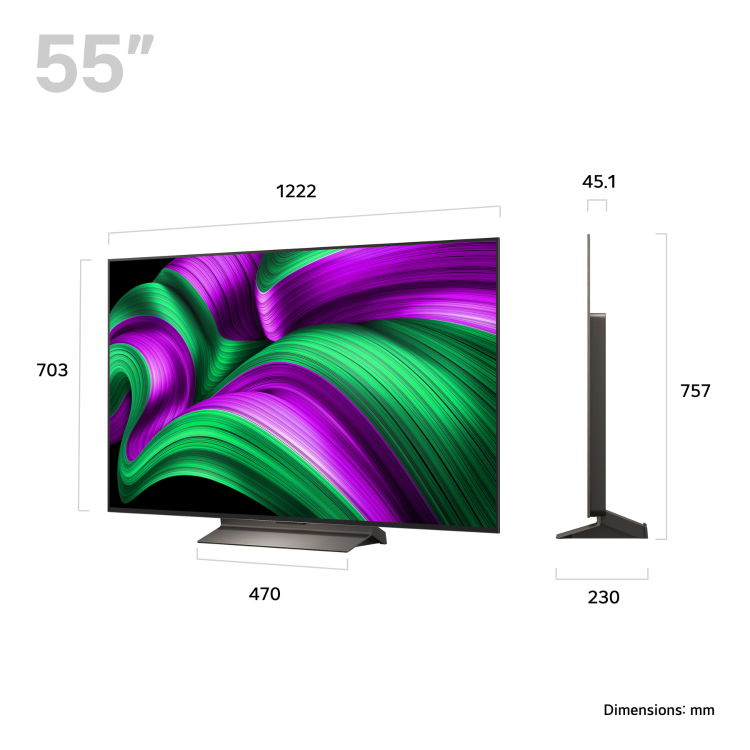 LG OLED evo 55 inch 4K Ultra HD Smart TV