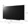 LG OLED55CX5LB 55" Smart 4K Ultra HD HDR OLED TV with LG Wireless Headphones - Black