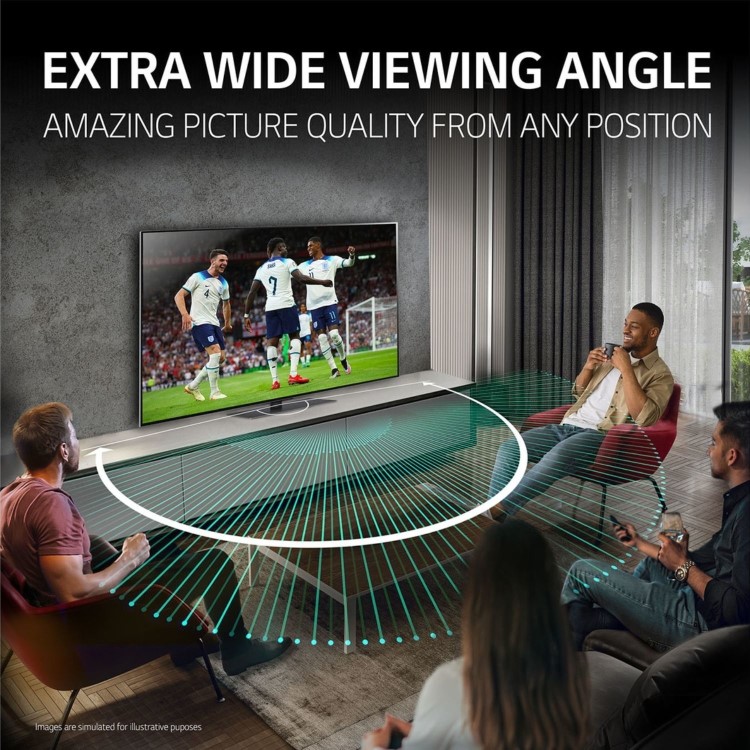 LG G4 55 inch OLED evo AI 4K HDR Smart TV