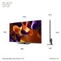 LG G4 55 inch OLED evo AI 4K HDR Smart TV