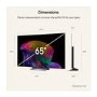 LG OLED65C66LB 65 Inch OLED evo AI 4K Smart TV – 165Hz Gaming Dolby Vision & Alpha 11 AI Processor
