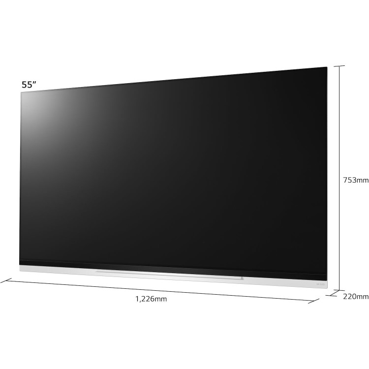 LG OLED65E9 65" 4K Ultra HD Smart HDR OLED TV with Picture-On-Glass Design