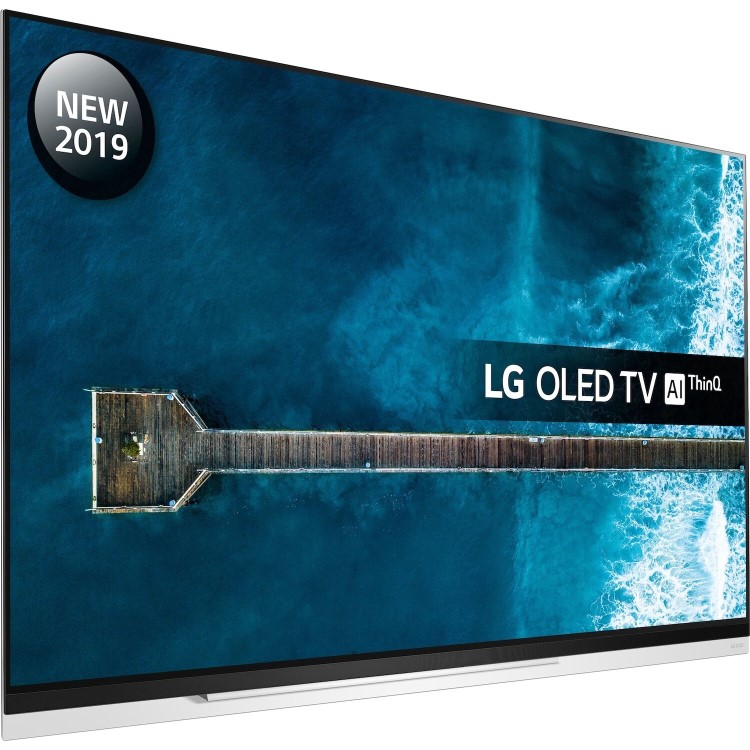 LG OLED65E9 65" 4K Ultra HD Smart HDR OLED TV with Picture-On-Glass Design