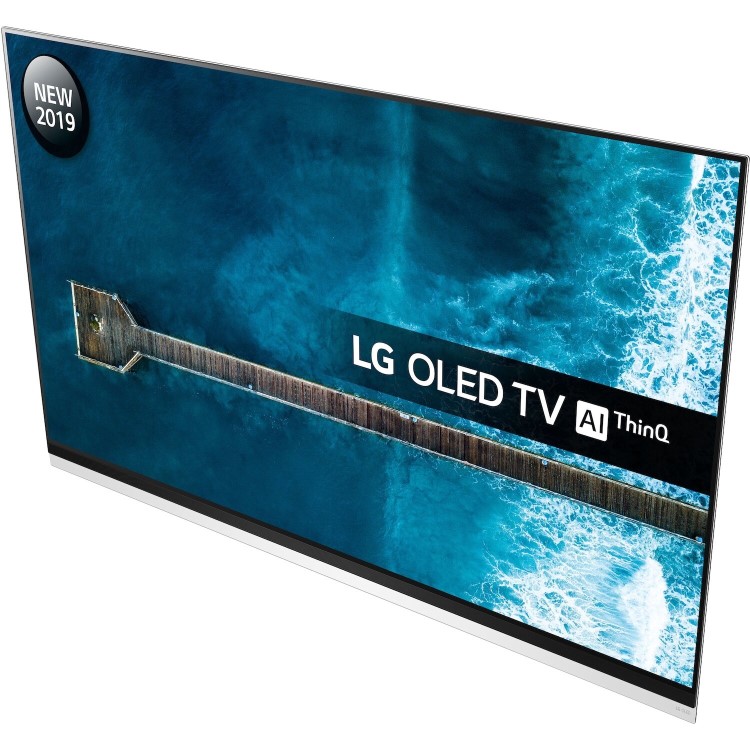 LG OLED65E9 65" 4K Ultra HD Smart HDR OLED TV with Picture-On-Glass Design