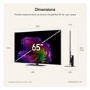 LG OLED65G66LS 65 Inch OLED evo AI G6 4K Smart TV – 165Hz Gaming Dolby Vision & Brightness Booster Ultra