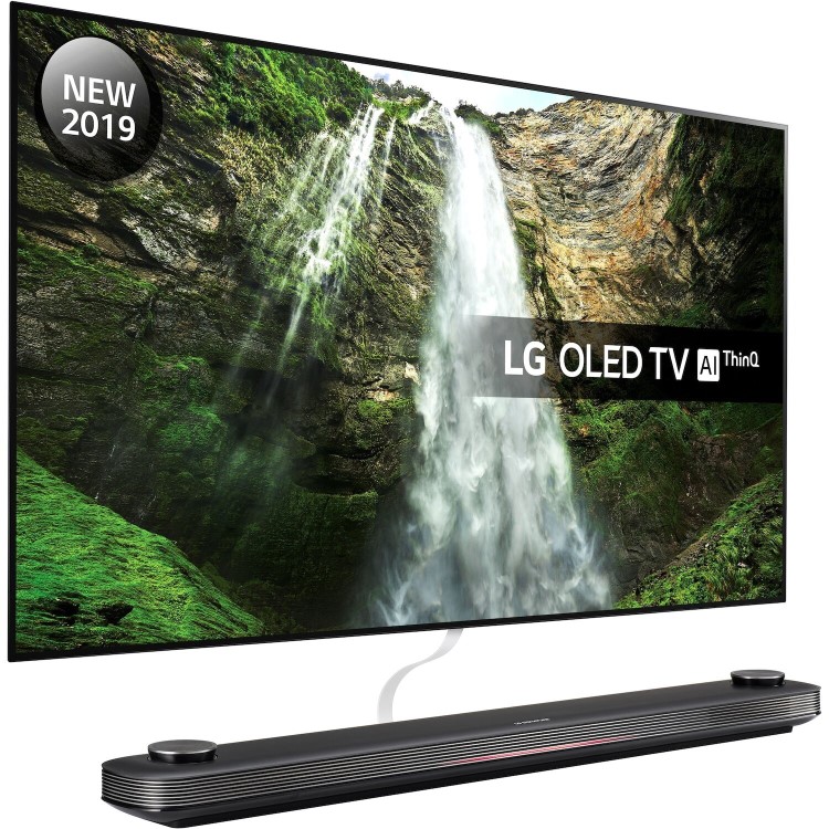 LG Signature OLED65W9 65" 4K Ultra HD Smart HDR OLED TV with Wallpaper Design