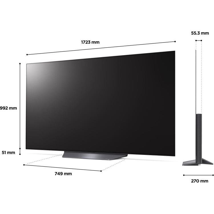 LG B2 77 Inch OLED 4K HDR Smart TV