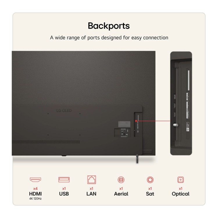 LG OLED77B6ELC 77 Inch OLED AI 4K Smart TV – Dolby Vision webOS & Cinematic OLED Picture Quality
