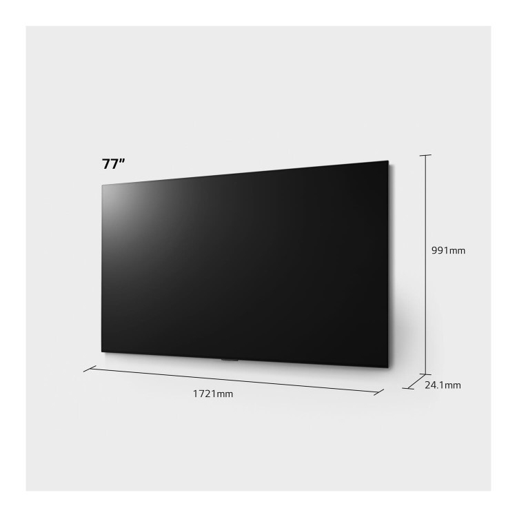 LG OLED77GX6LA 77" 4K Smart Ultra HD HDR OLED TV with LG Wireless Headphones - Black