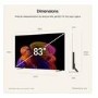 LG OLED83B6ELB 83 Inch OLED AI 4K Smart TV – Dolby Vision webOS & Cinematic OLED Picture Quality