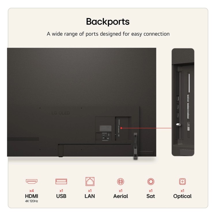 LG OLED83B6ELB 83 Inch OLED AI 4K Smart TV – Dolby Vision webOS & Cinematic OLED Picture Quality