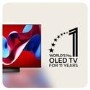 LG C4 65 inch OLED evo AI 4K HDR Smart TV