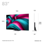 LG OLED evo 83 inch 4K Ultra HD Smart TV