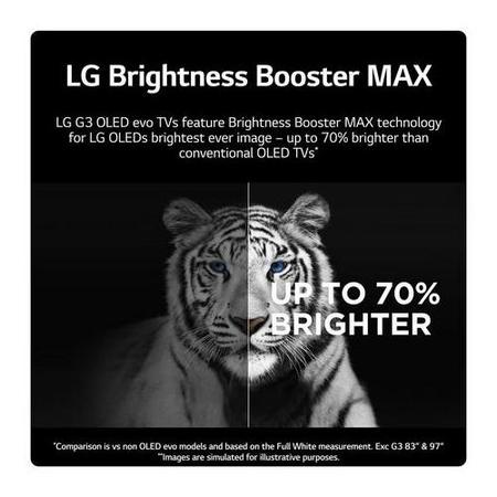 LG OLED evo G3 83 inch Smart 4K Ultra HD TV 
